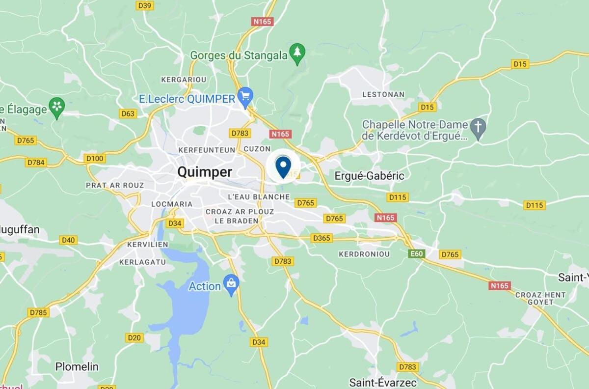 Apartament Off Ergué-Gabéric Zewnętrze zdjęcie